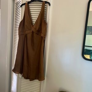 Abercrombie Satin Mini Dress- Tall